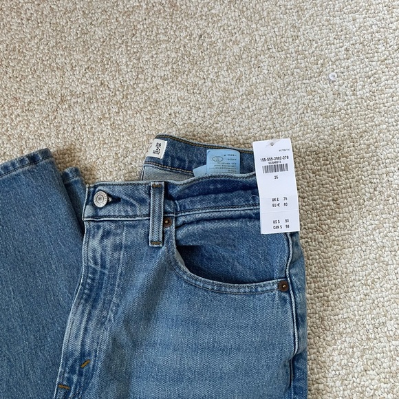 Ultra high rise straight leg jean - Picture 6 of 6